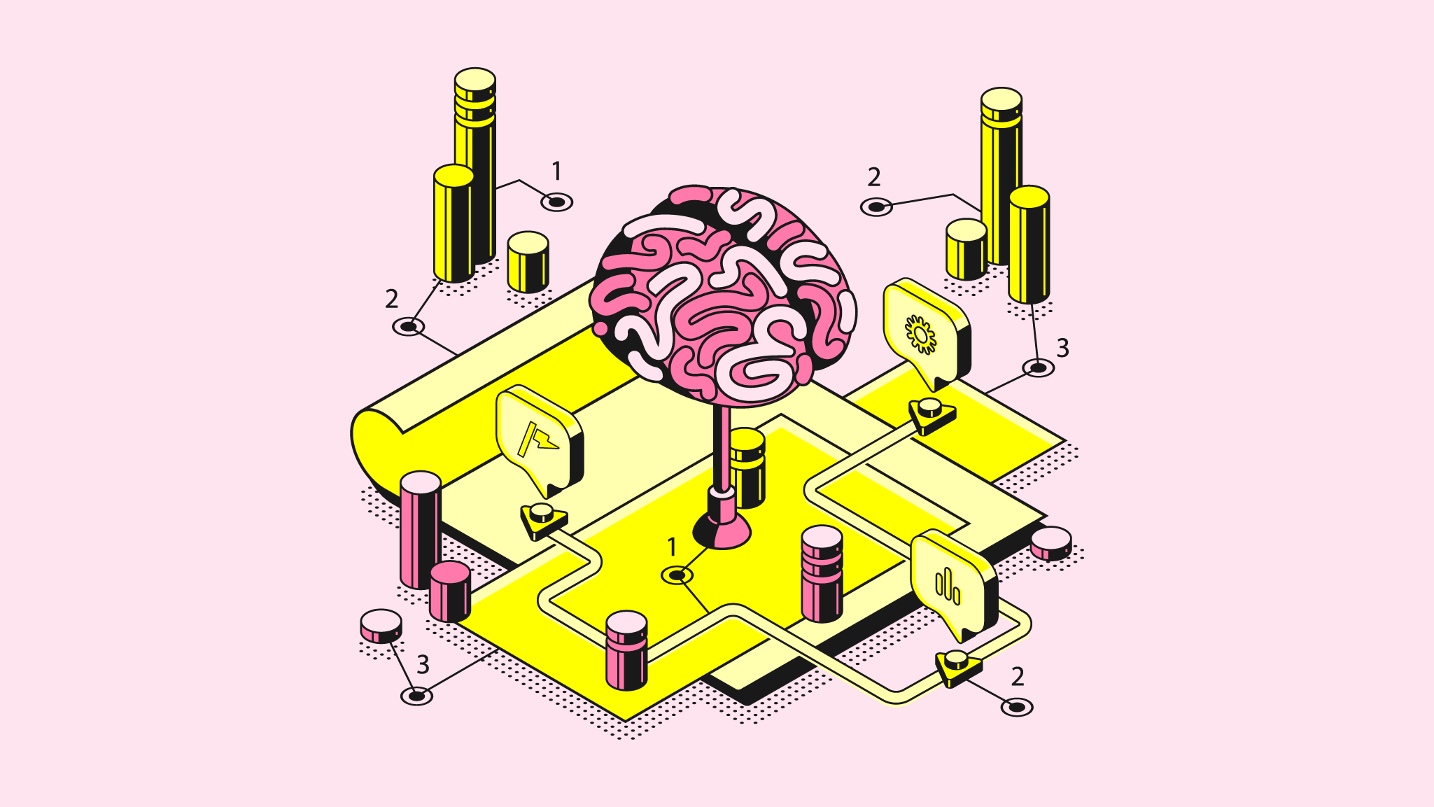 brain icon with Thndr logo from How we reduced Redis latency for a better investing experience article