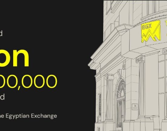 Thndr: We've reached 1 trillion — 1,000,000,000,000 Egyptian pounds. Trading volume of Thndr investors on the Egyptian Exchange.