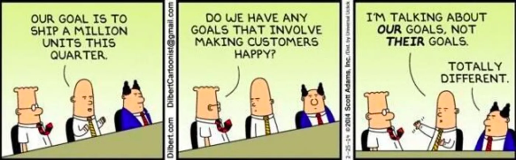 product manager discuss about their goals