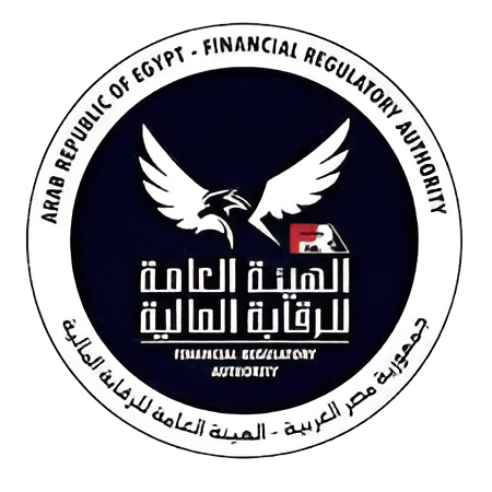 the Financial Regulator Authority (FRA) logo لوجو الهيئة العامة للرقابة المالية على موقع ثاندر